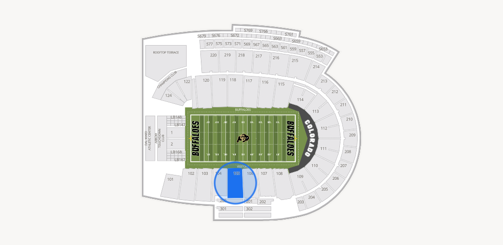Folsom Field Seating Chart