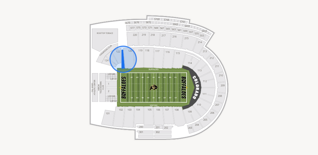 Folsom Field Seating Chart