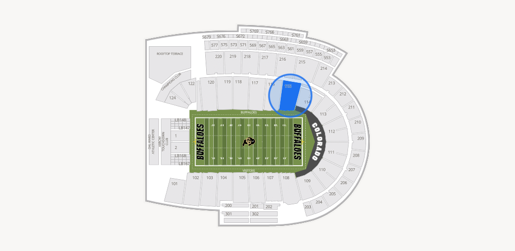 Folsom Field Seating Chart