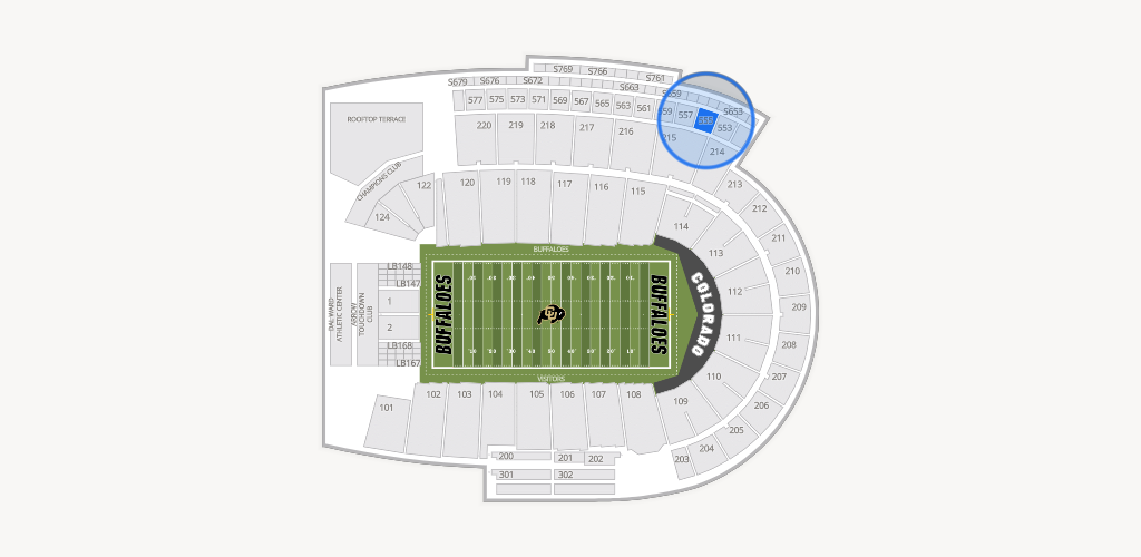 Folsom Field Seating Chart