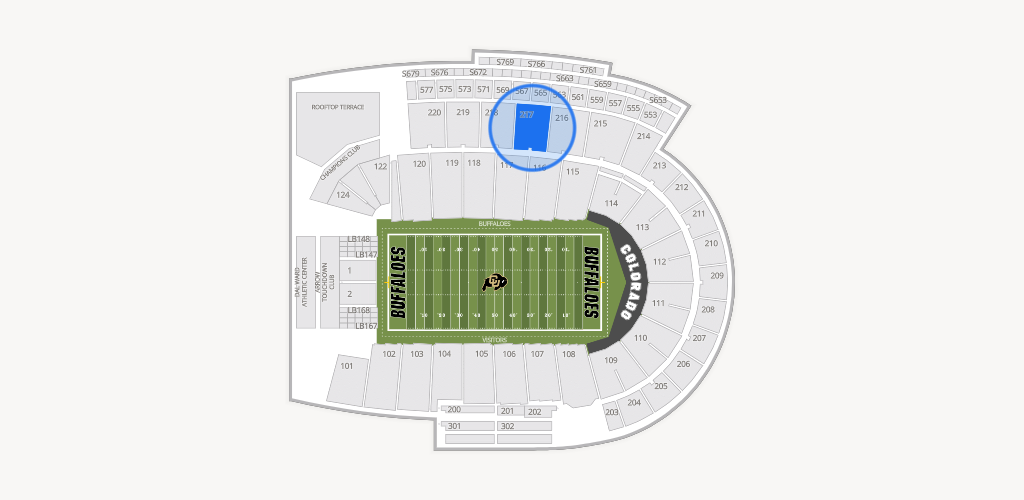 Folsom Field Seating Chart