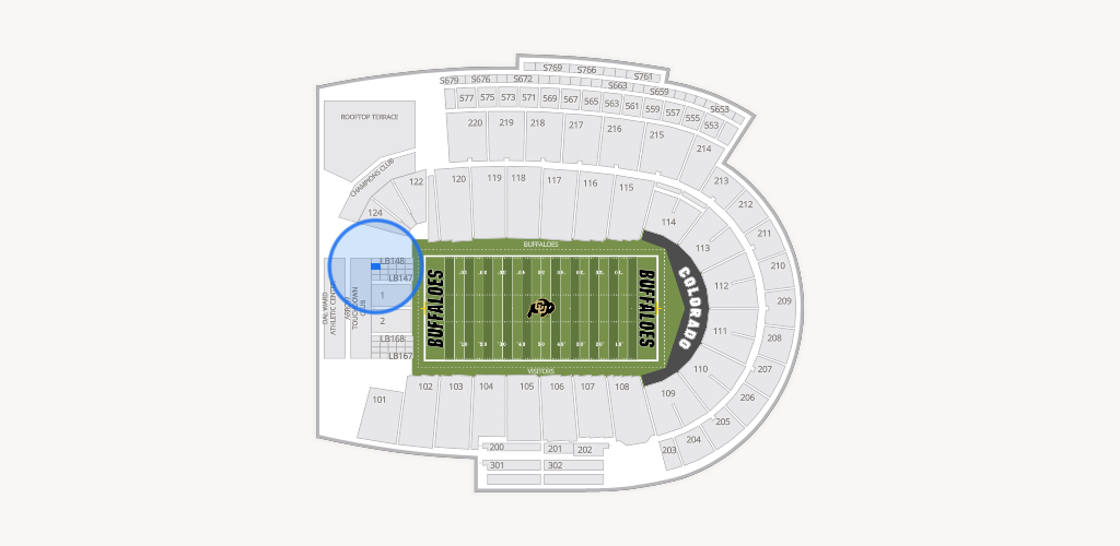 Folsom Field Seating Chart