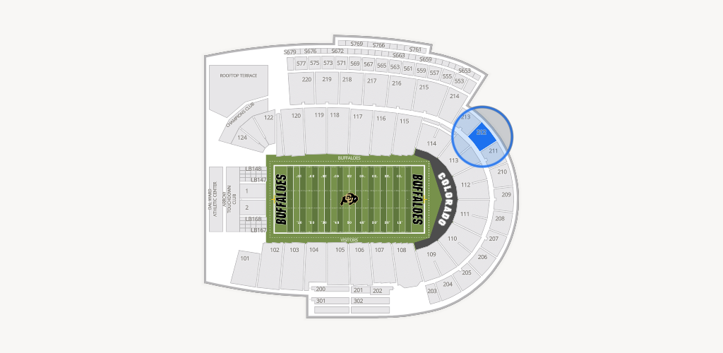 Folsom Field Seating Chart