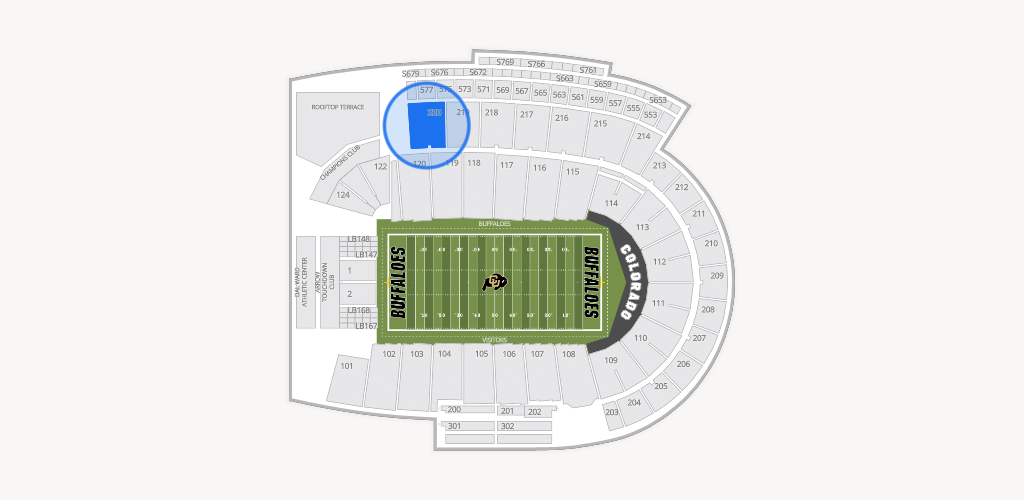 Folsom Field Seating Chart