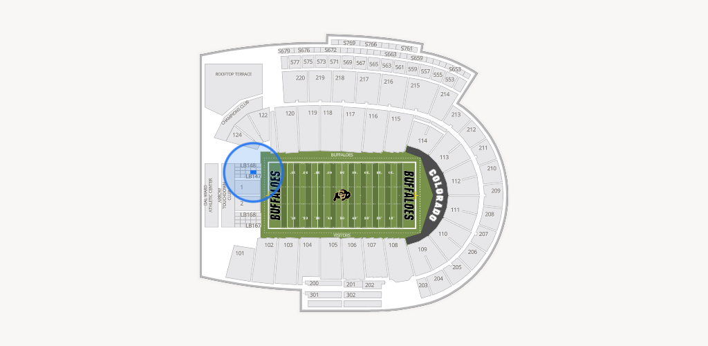 Folsom Field Seating Chart