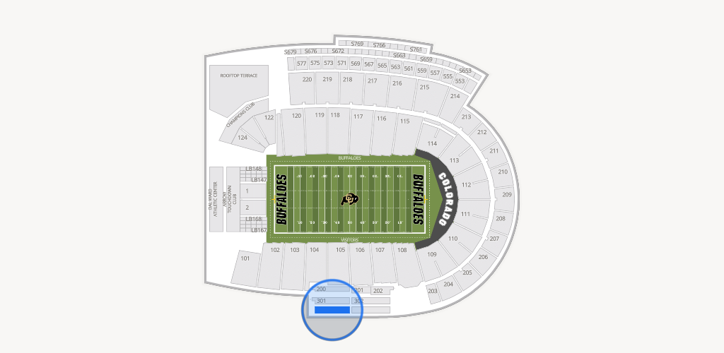 Folsom Field Seating Chart