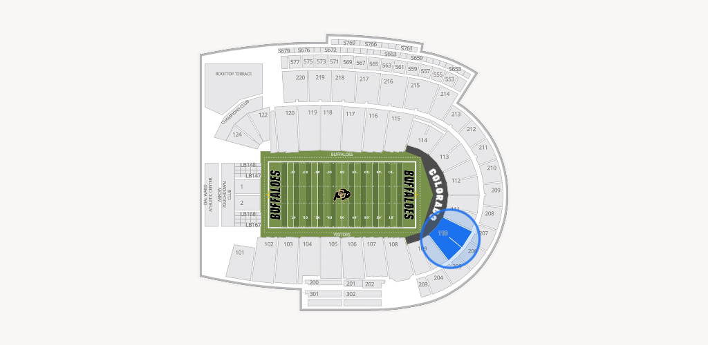Folsom Field Seating Chart
