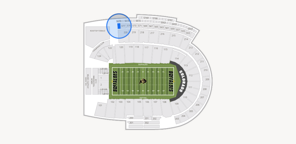 Folsom Field Seating Chart