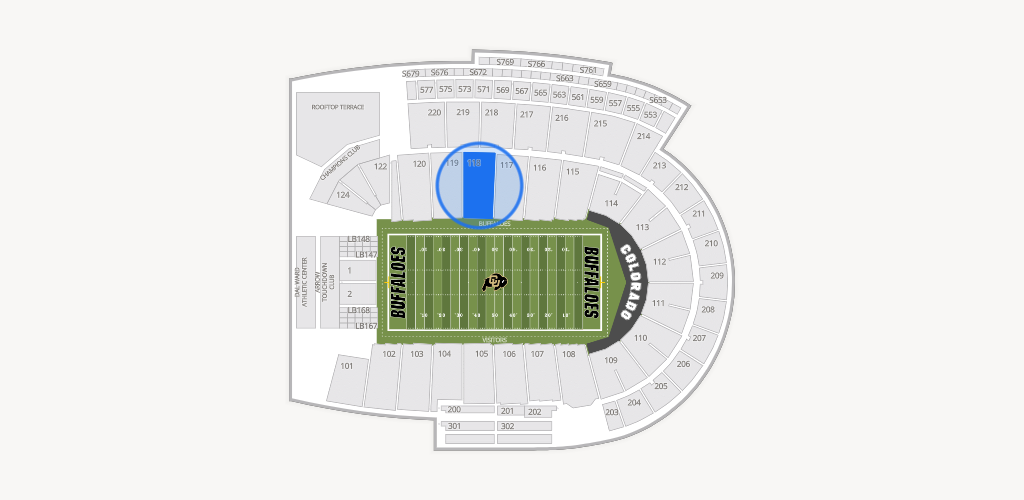 Folsom Field Seating Chart