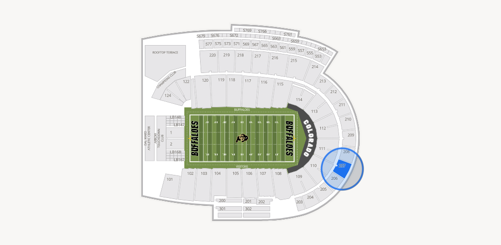 Folsom Field Seating Chart