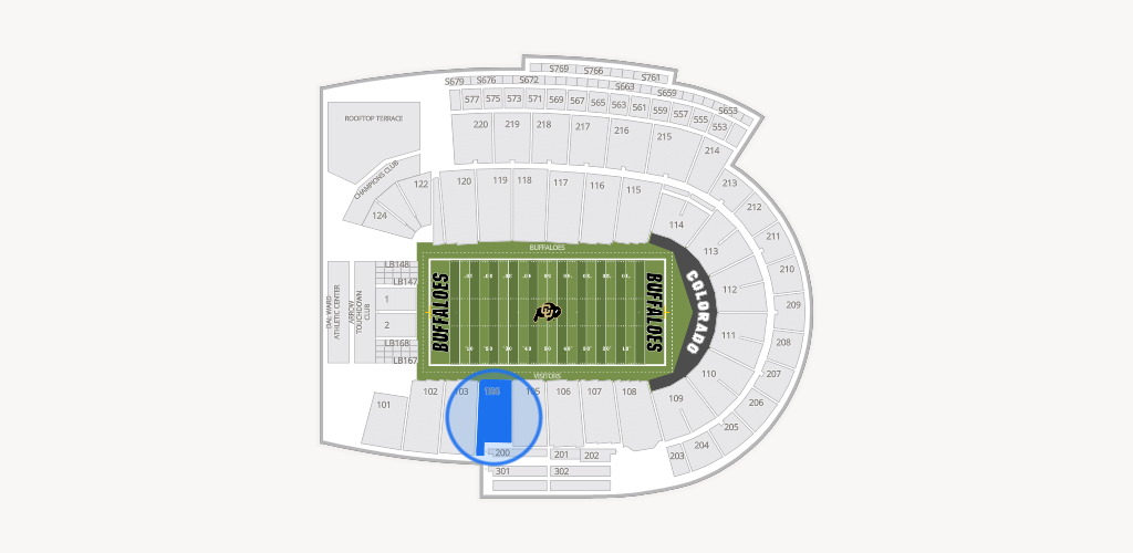 Folsom Field Seating Chart