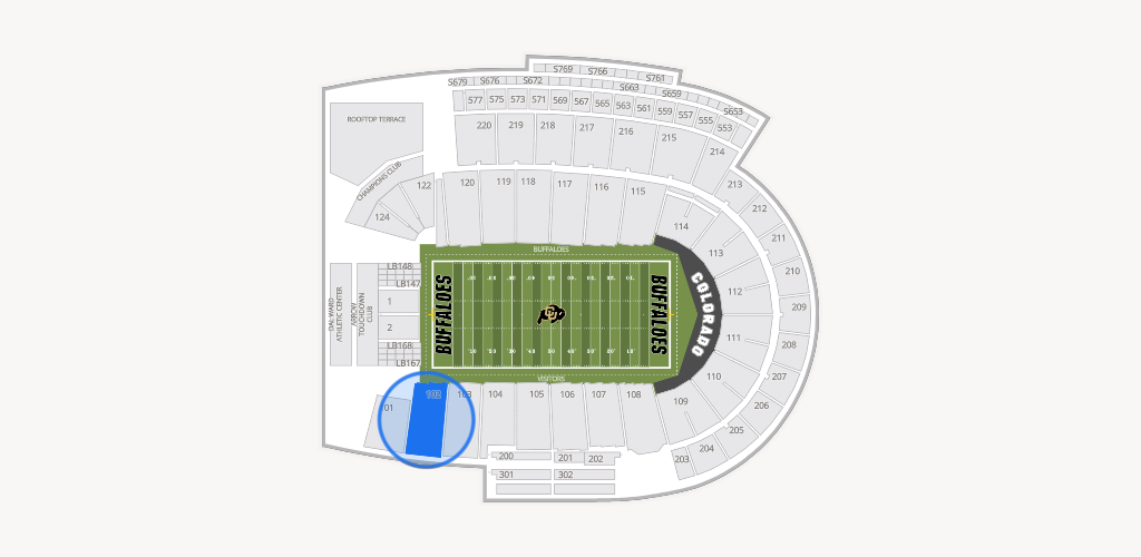 Folsom Field Seating Chart