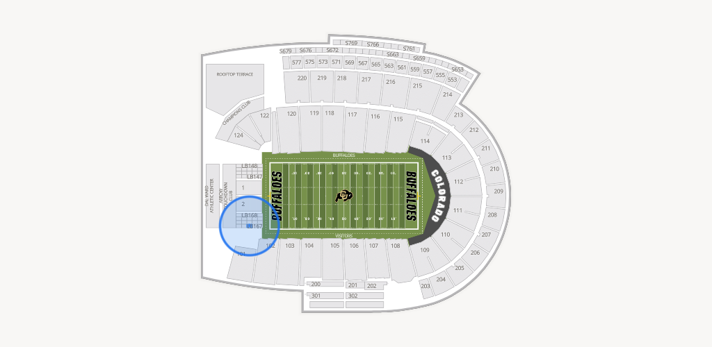 Folsom Field Seating Chart