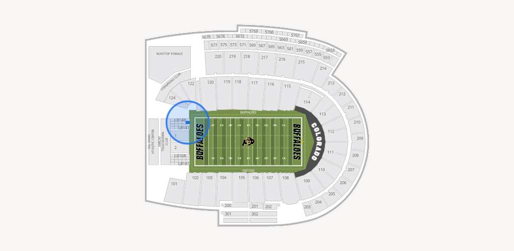 Folsom Field Seating Chart