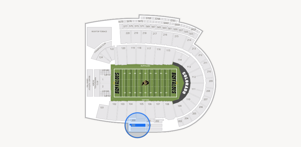 Folsom Field Seating Chart