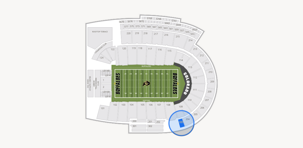 Folsom Field Seating Chart