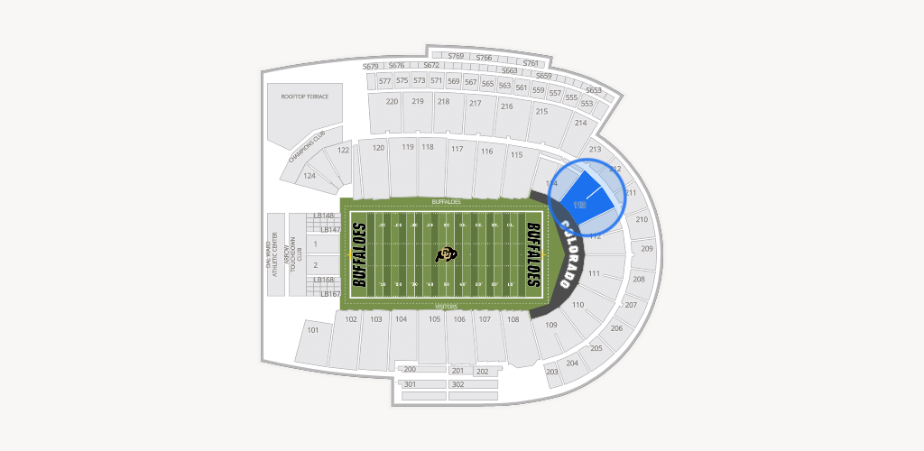 Folsom Field Seating Chart