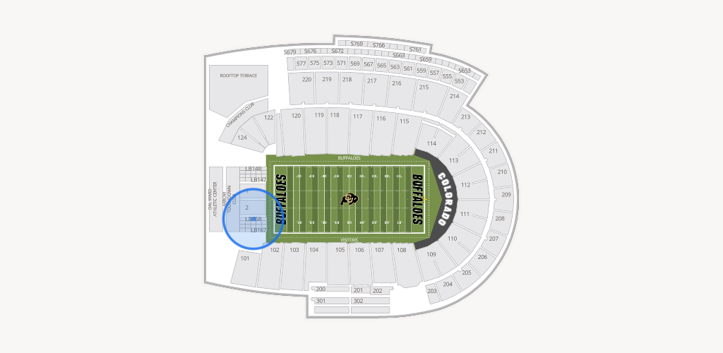 Folsom Field Seating Chart