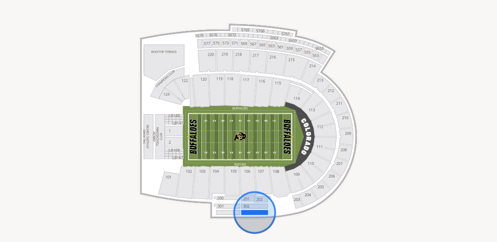 Folsom Field Seating Chart