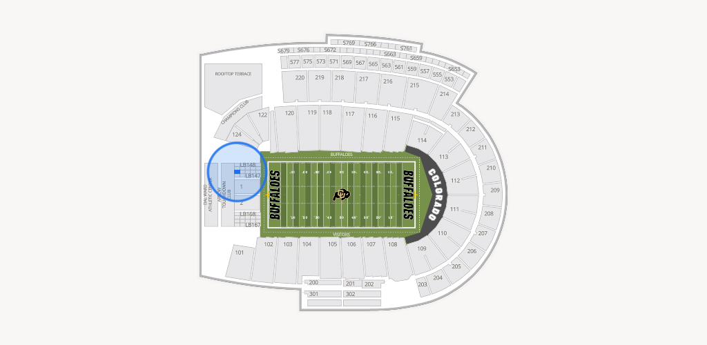 Folsom Field Seating Chart
