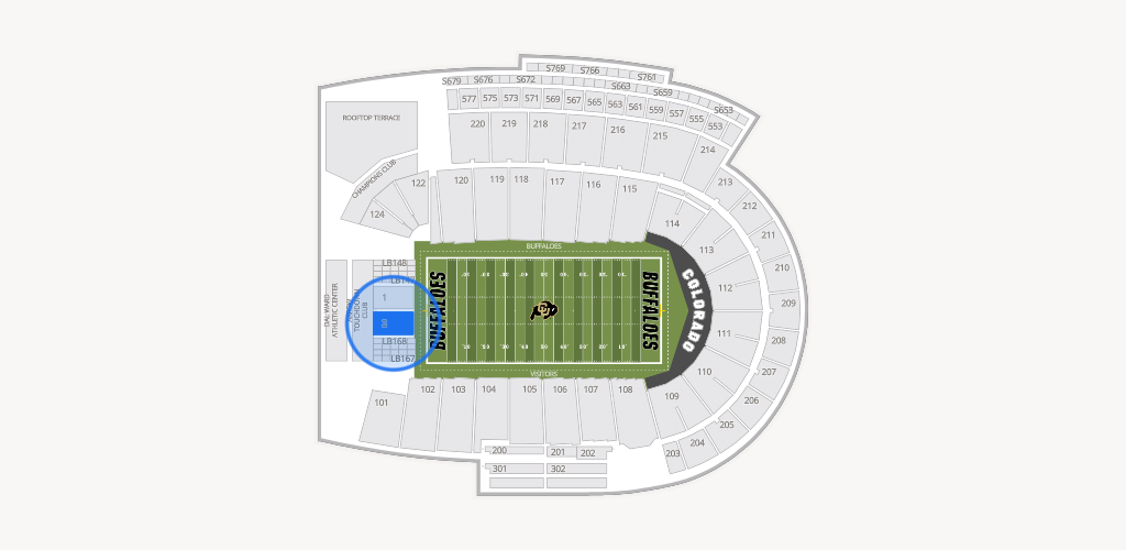 Folsom Field Seating Chart