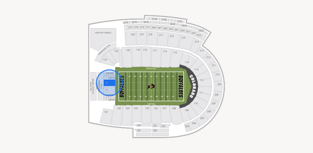 Folsom Field Seating Chart