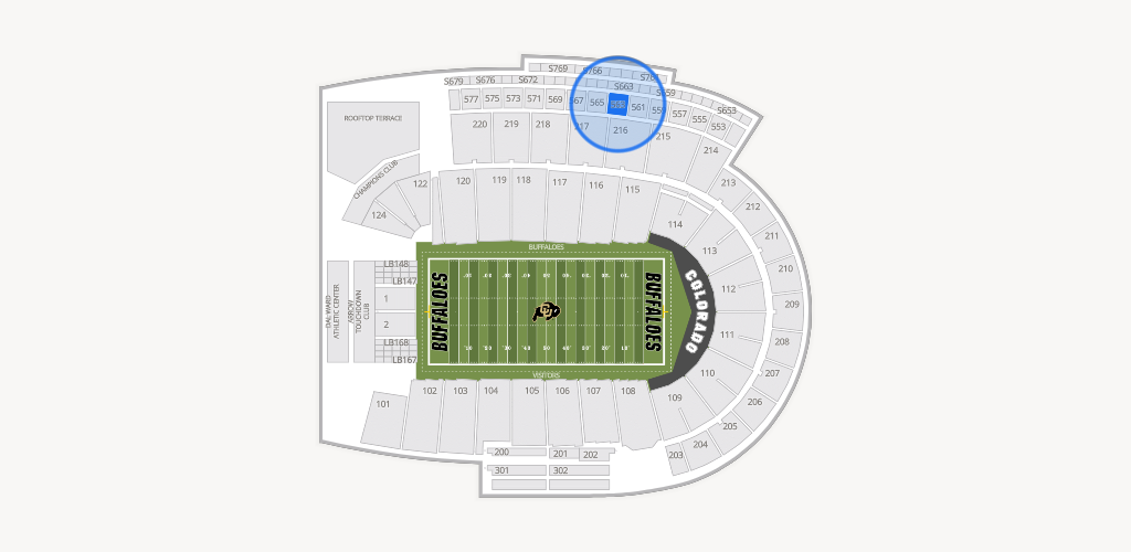 Folsom Field Seating Chart