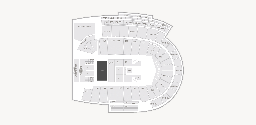 Folsom Field Seating Chart
