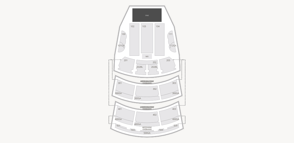 Fontainebleau at LIV Las Vegas Seating Chart