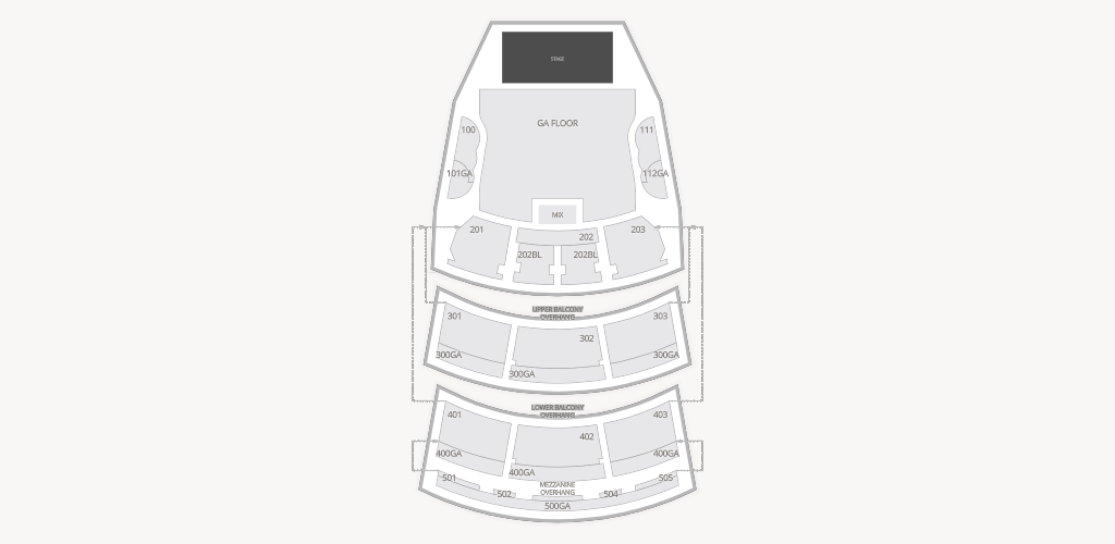 Fontainebleau at LIV Las Vegas Seating Chart