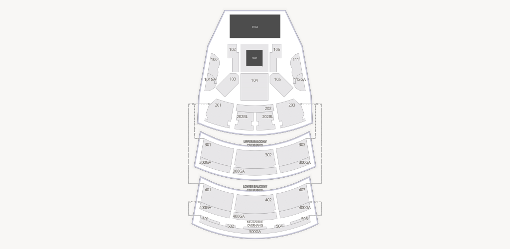 Fontainebleau at LIV Las Vegas Seating Chart