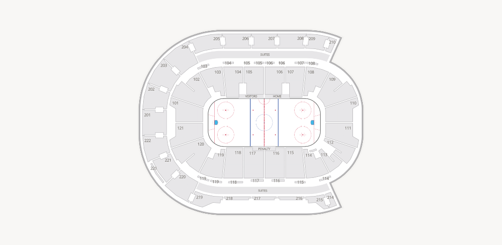 Ford Center - IN Seating Chart