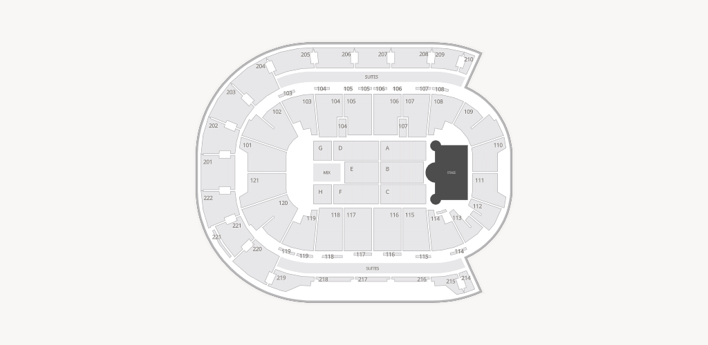 Ford Center - IN Seating Chart