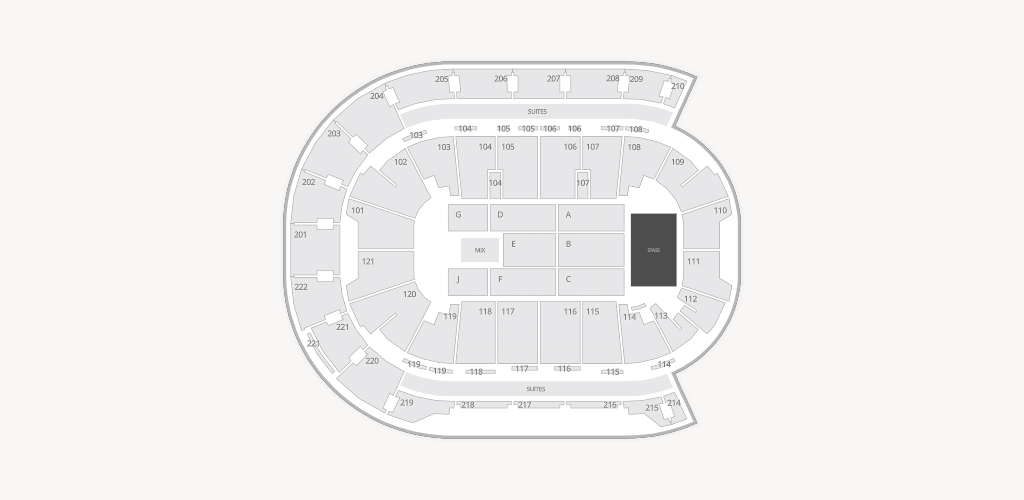 Ford Center - IN Seating Chart