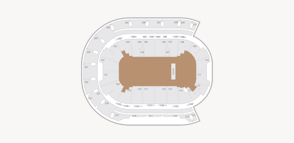 Ford Center - IN Seating Chart