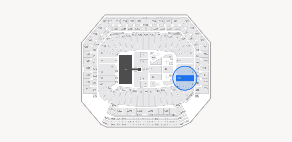 Ford Field Seating Chart
