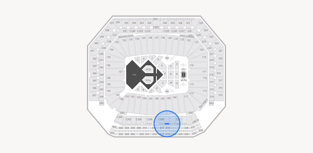 Ford Field Seating Chart