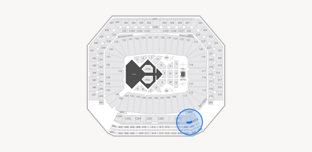 Ford Field Seating Chart