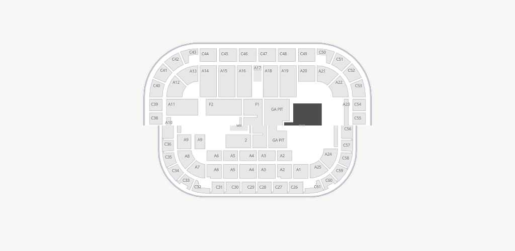 Ford Idaho Center Seating Chart