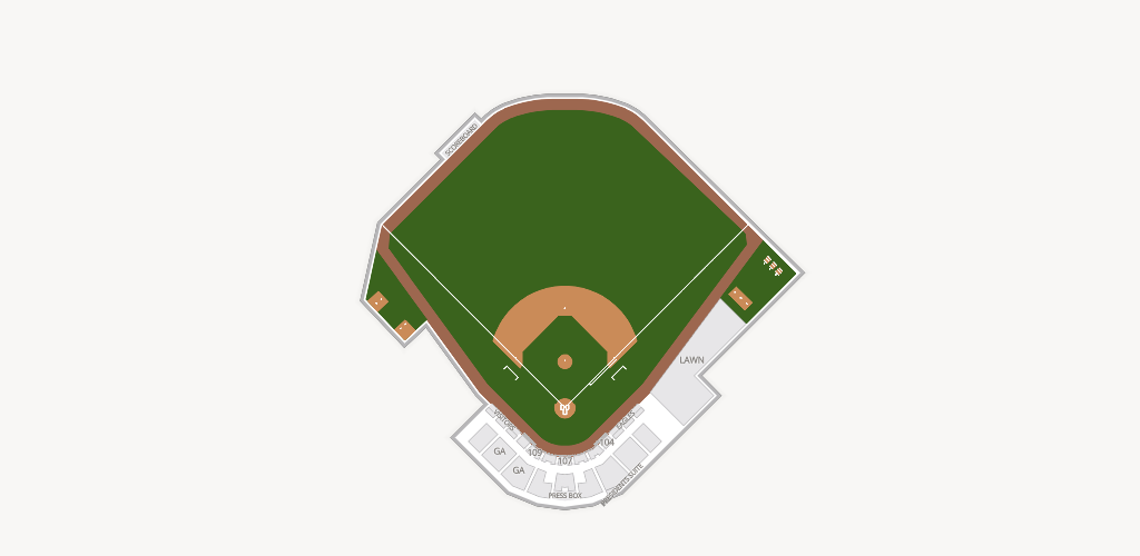 Founders Field Seating Chart