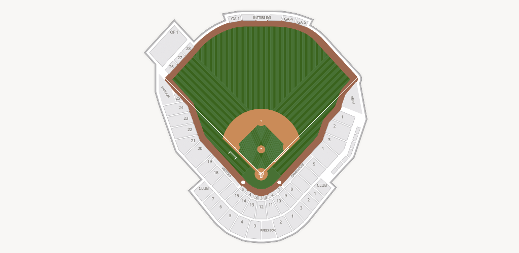 Founders Park Seating Chart