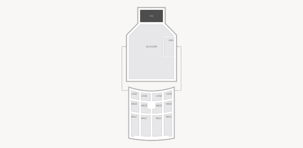 Fox Theater - Oakland Seating Chart