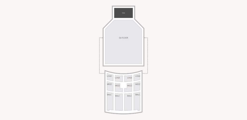 Fox Theater - Oakland Seating Chart