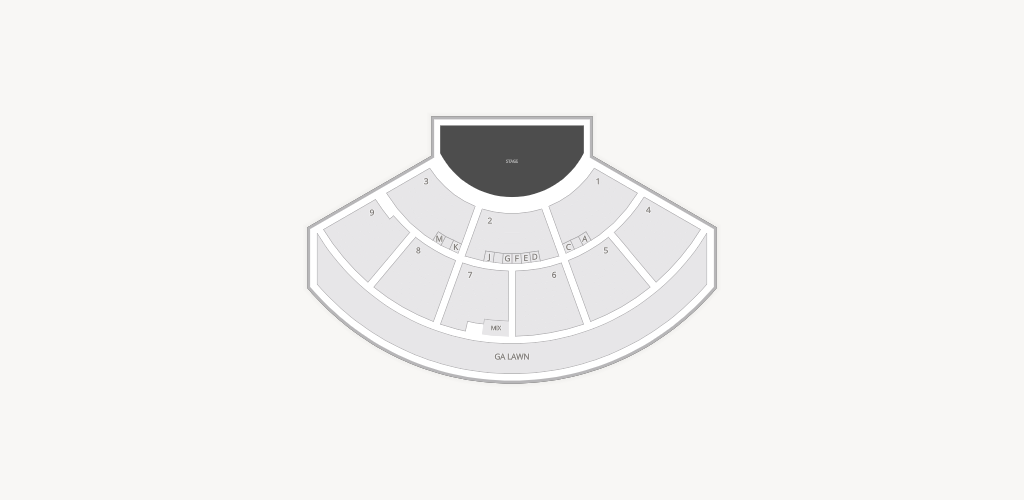 FPL Solar Amphitheater at Bayfront Park Seating Chart