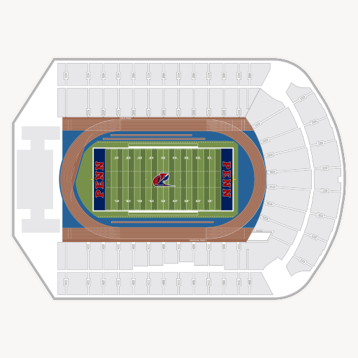 Franklin Field - PA seating chart