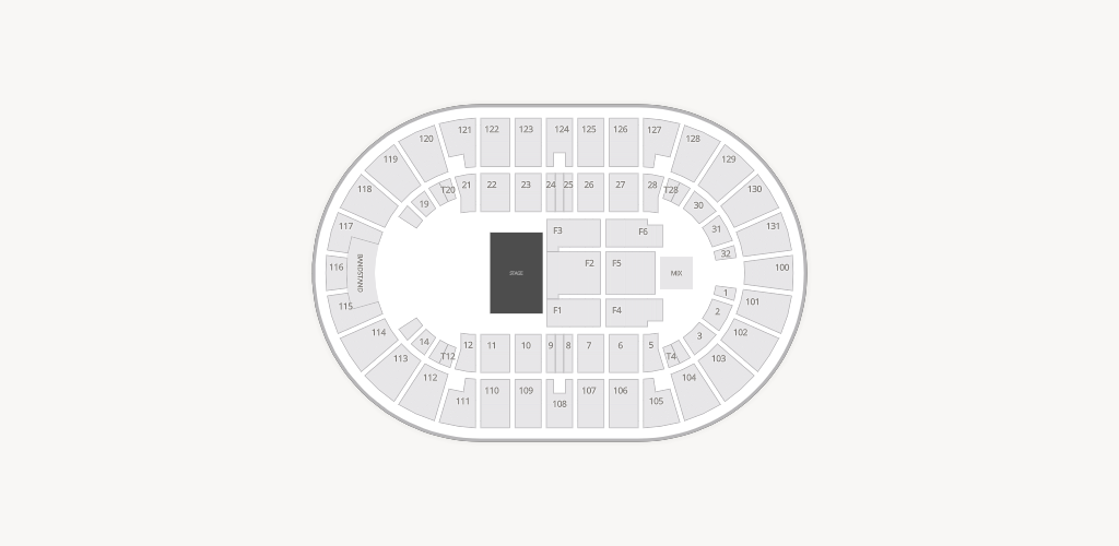 Freeman Coliseum Seating Chart