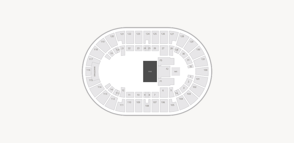 Freeman Coliseum Seating Chart