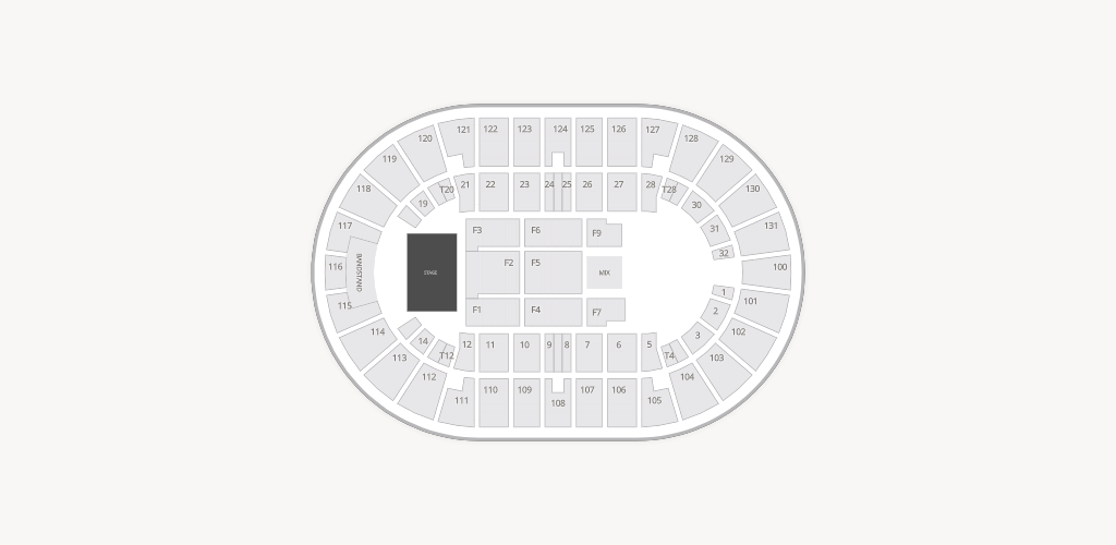 Freeman Coliseum Seating Chart