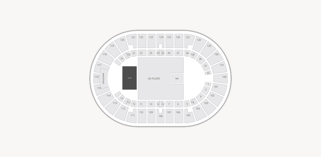 Freeman Coliseum Seating Chart