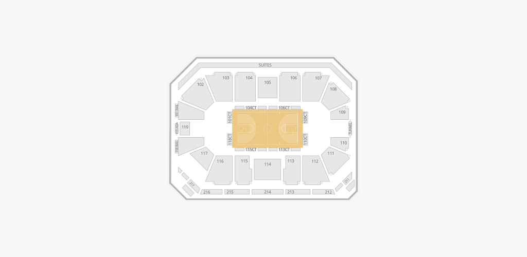 Frontwave Arena Seating Chart